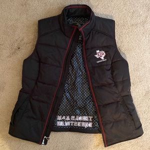 Texas A&M Ariat vest.